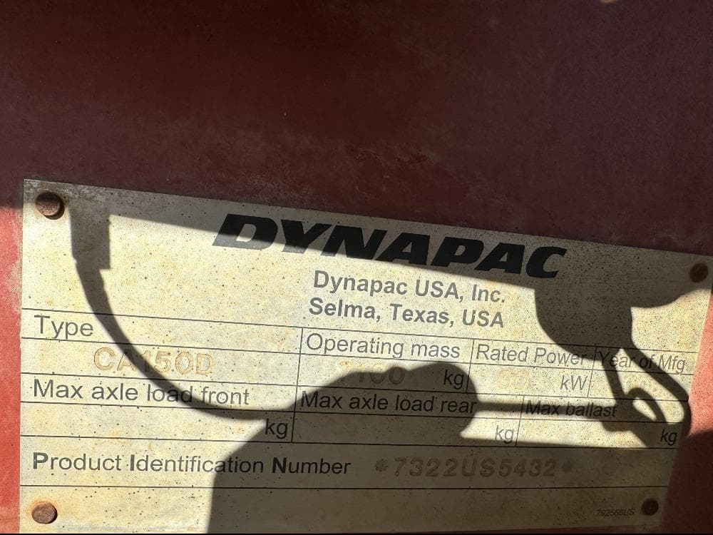 Image of DYNAPAC CA150D Image 1