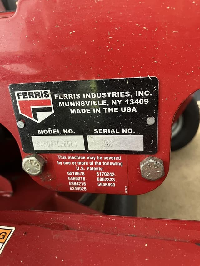 Image of Ferris IS4500Z equipment image 4