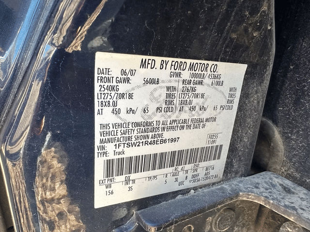 Image of Ford F-250 equipment image 4