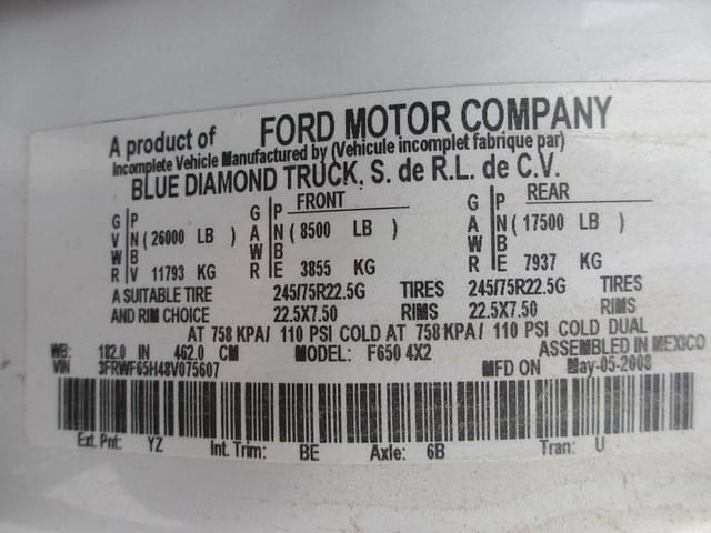 Thumbnail image Ford F-650 15