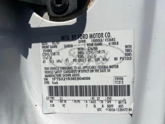 Image of Ford F-250 equipment image 2