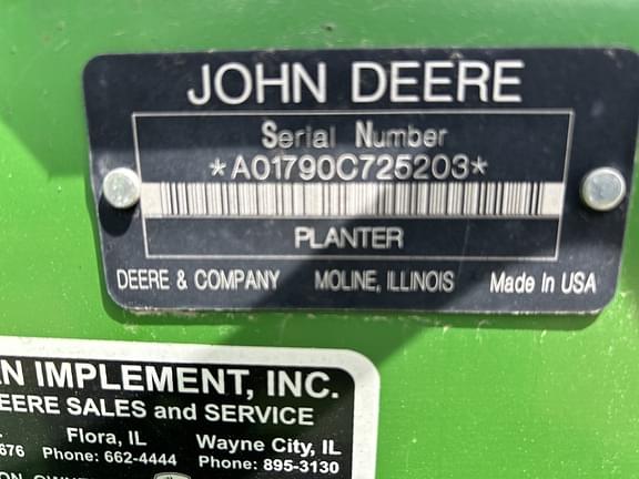 Image of John Deere 1790 equipment image 3