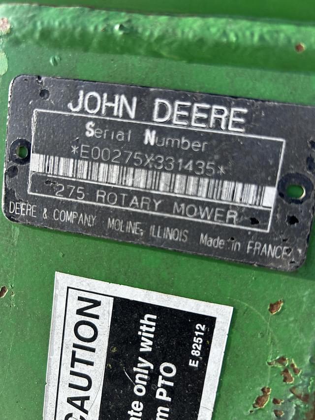 Image of John Deere 275 equipment image 4