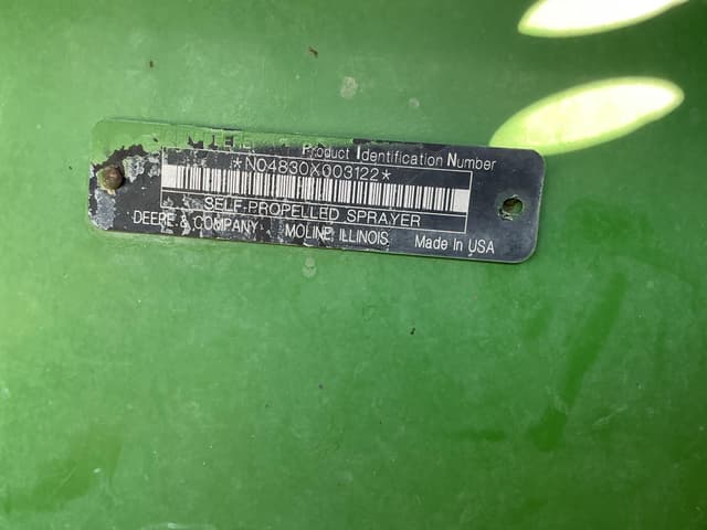 Image of John Deere 4830 equipment image 4