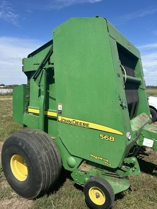 2008 John Deere 568 Mega Wide Plus Equipment Image0