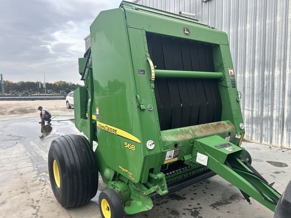 2008 John Deere 568 Mega Wide Plus Equipment Image0