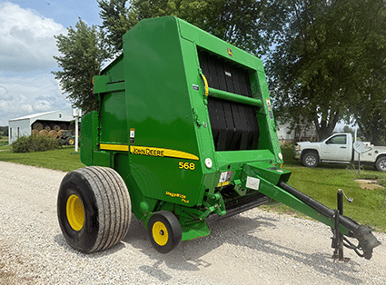Image of John Deere 568 Mega Wide Plus Image 0