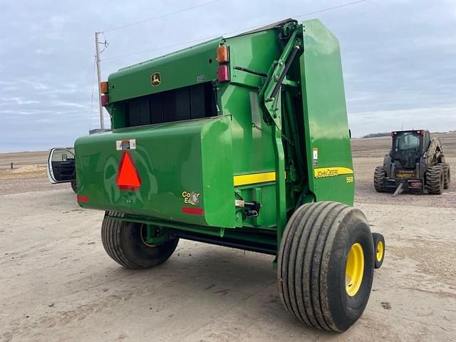 Image of John Deere 568 Silage Mega Wide Plus equipment image 2