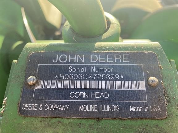 Image of John Deere 606C equipment image 3