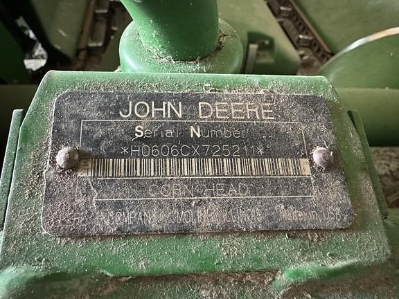Image of John Deere 606C equipment image 2