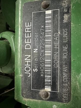 Image of John Deere 612C equipment image 1