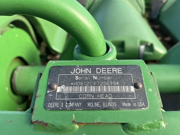 Image of John Deere 612C equipment image 4