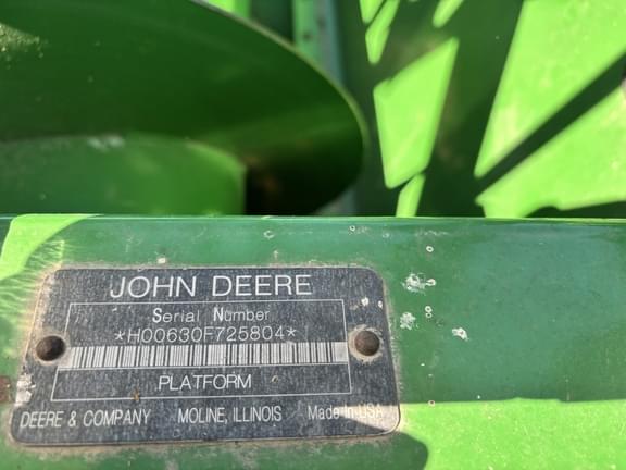 Image of John Deere 630F equipment image 2