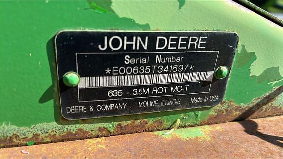 Image of John Deere 635 equipment image 3