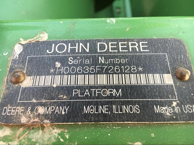Image of John Deere 635F equipment image 3