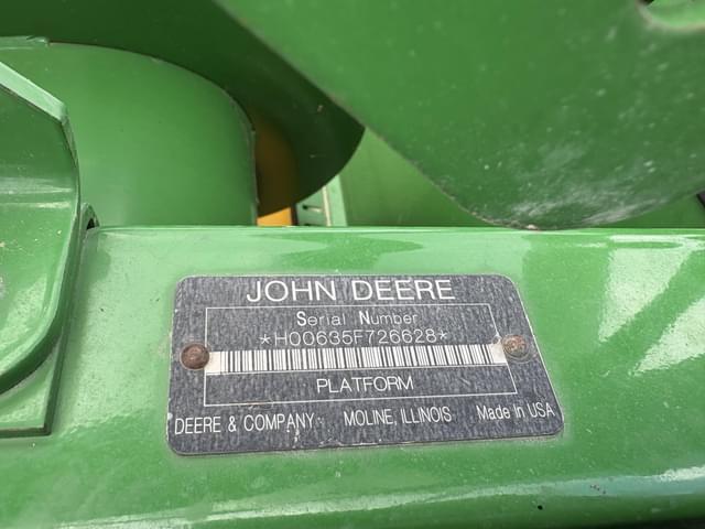 Image of John Deere 635F equipment image 3
