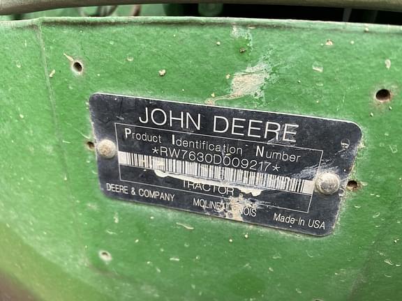 Image of John Deere 7630 equipment image 4