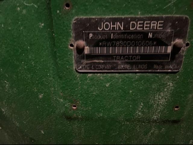 Image of John Deere 7830 equipment image 1