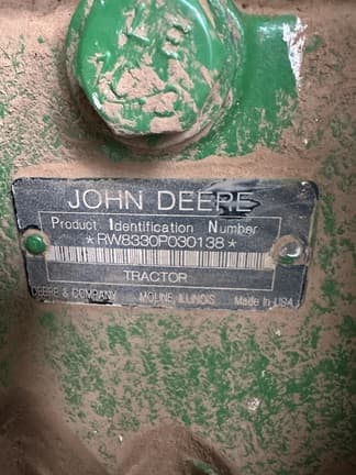 Image of John Deere 8330 equipment image 3