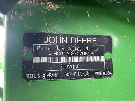 Image of John Deere 9770 STS equipment image 1