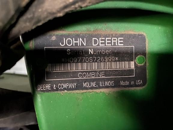 Image of John Deere 9770 STS equipment image 4