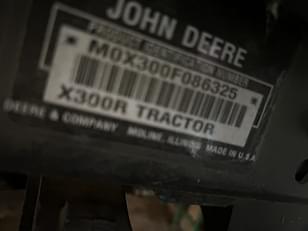 Main image John Deere X300R 3