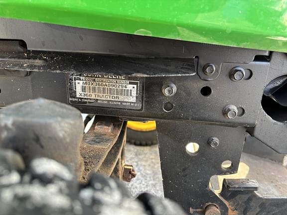 Image of John Deere X360 equipment image 1