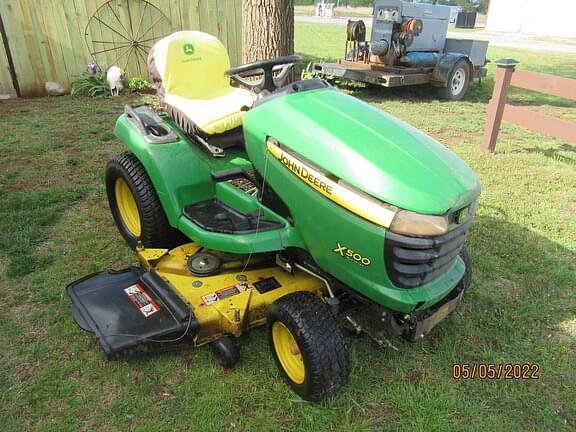 Image of John Deere X500 equipment image 4