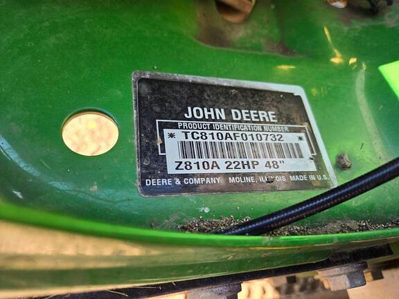 Image of John Deere Z810A equipment image 4