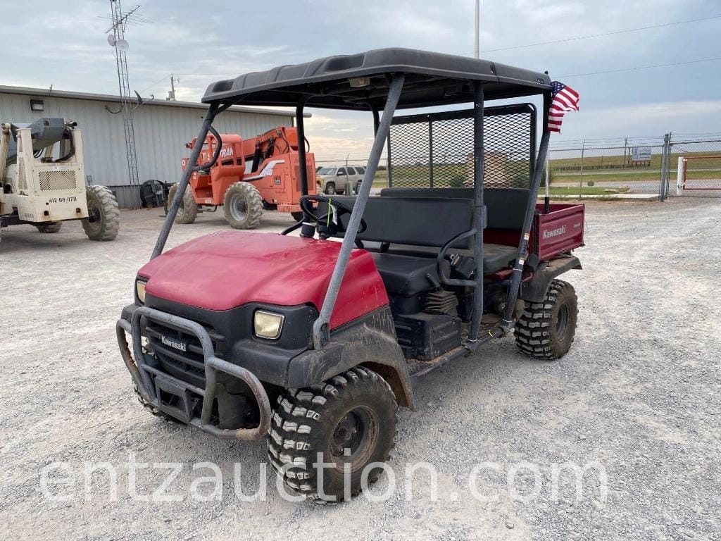 SOLD - 2008 Kawasaki Mule 3010 Lot No. 6126 Other Equipment with