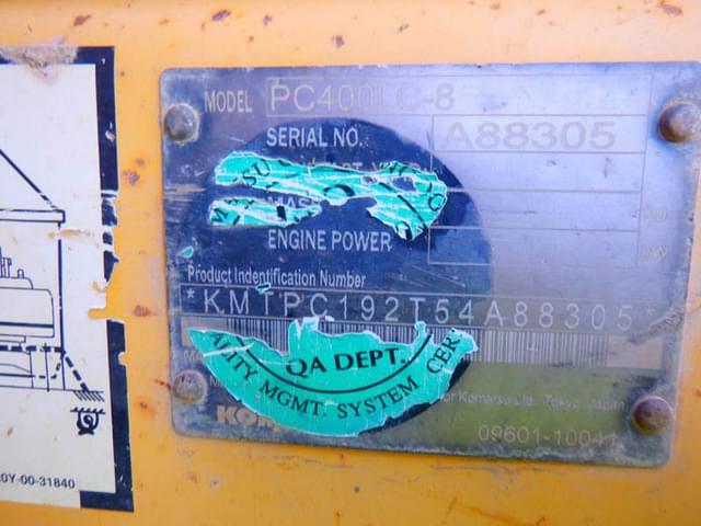 Image of Komatsu PC400LC equipment image 3