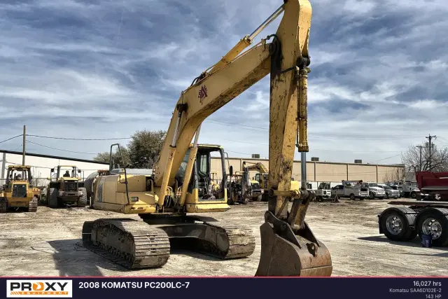 Image of Komatsu PC200LC-7 equipment image 1