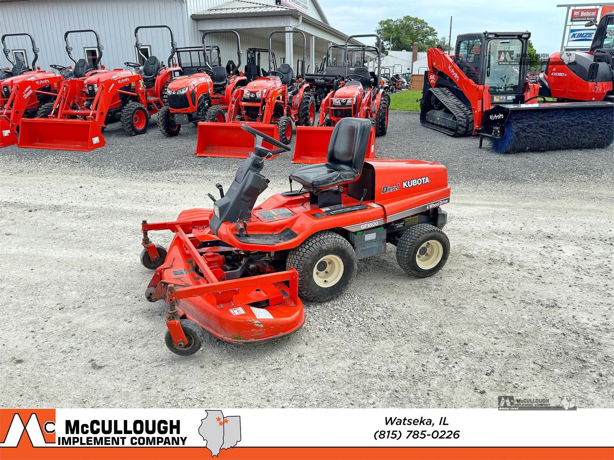 2008 Kubota GF1800 Equipment Image0