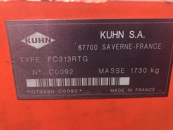 Image of Kuhn FC 313 RTG equipment image 1