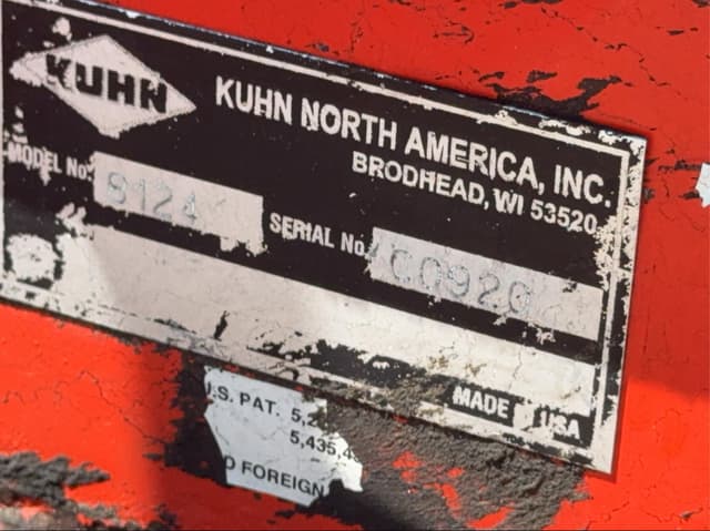 Image of Kuhn Knight 8124 equipment image 3