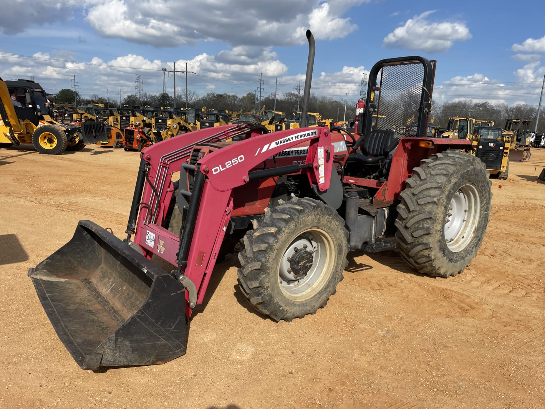 2008 Massey Ferguson 573 Equipment Image0