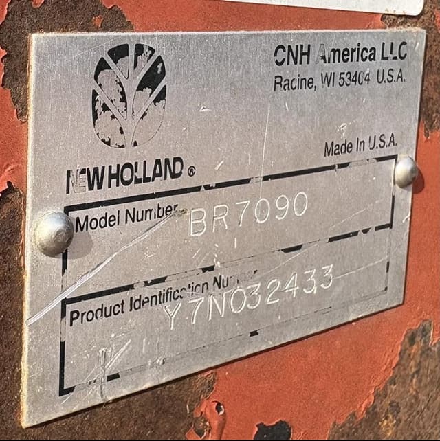 Image of New Holland BR7090 equipment image 1