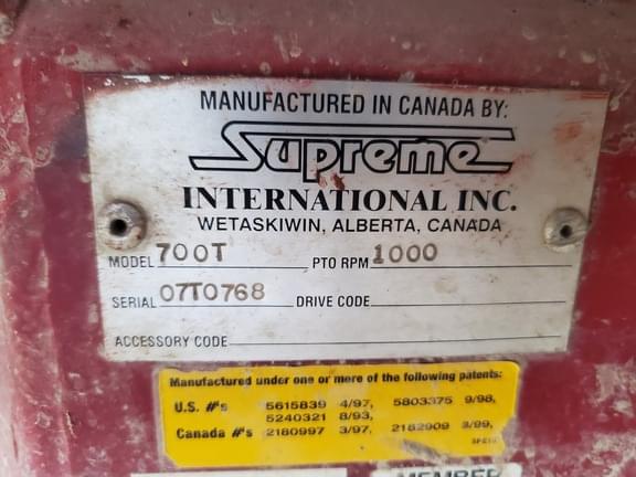Image of Supreme 700T equipment image 1