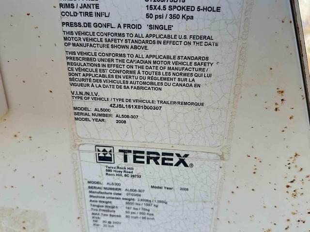 Image of Terex AL5000 equipment image 4