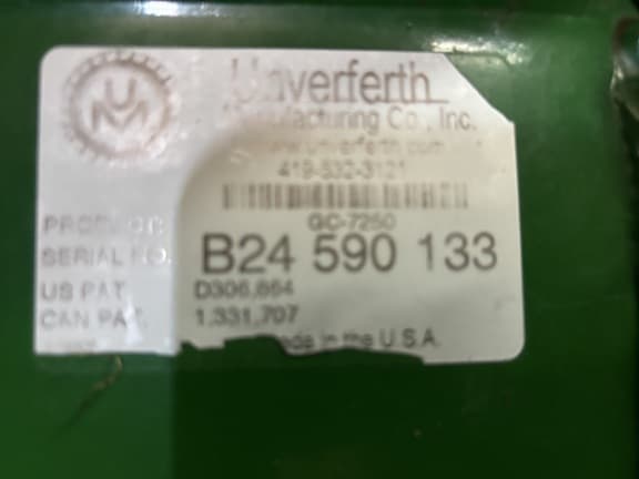 Image of Unverferth 7250 equipment image 2