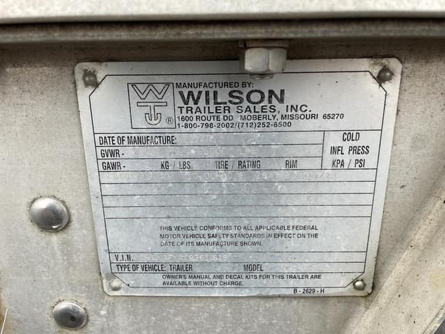 Image of Wilson DWH-500 equipment image 1