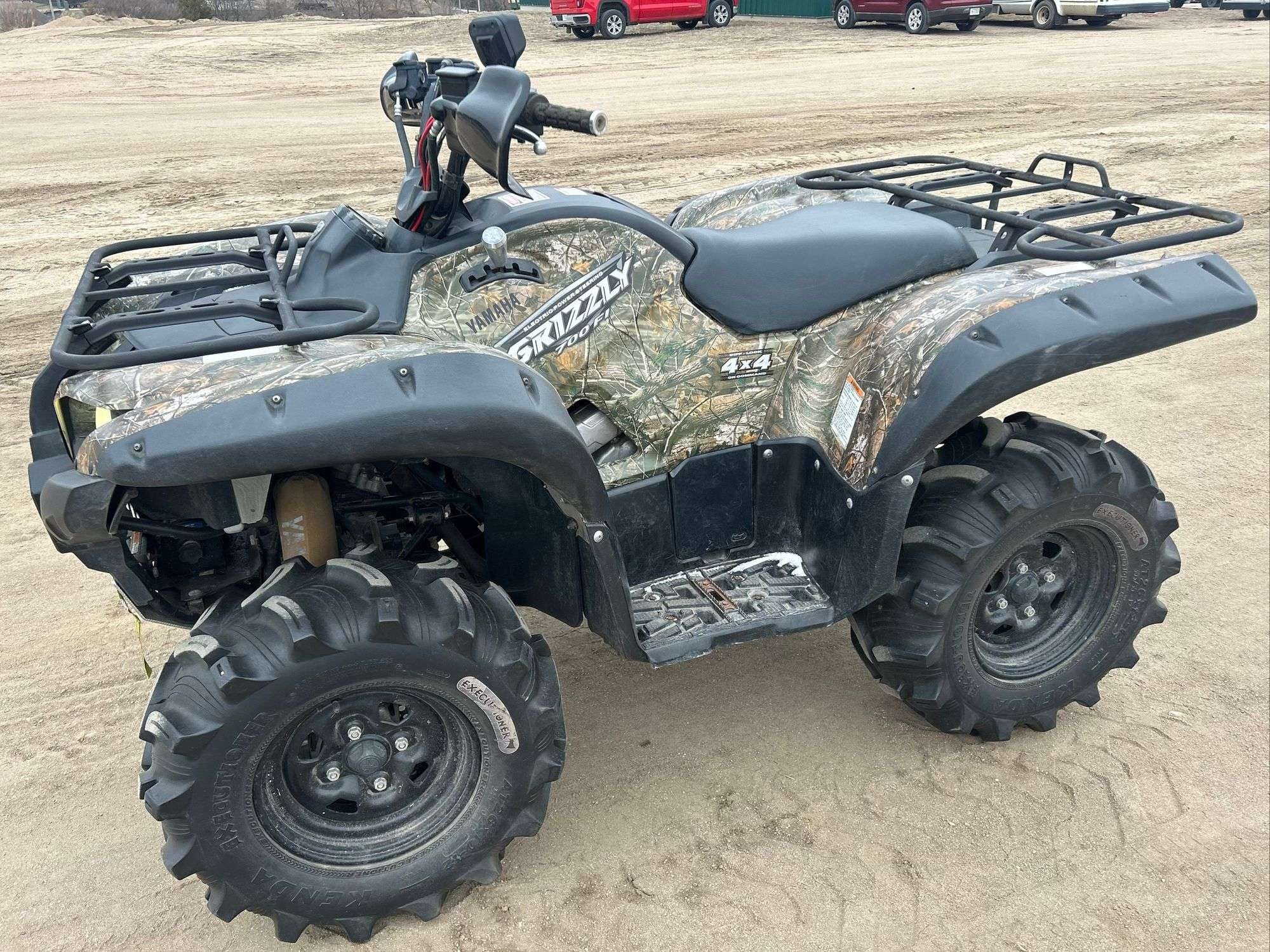 2008 Yamaha YFM700 Equipment Image0