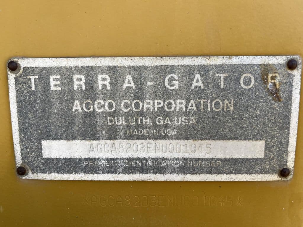 Image of Ag-Chem Terra-Gator 8203 Primary image