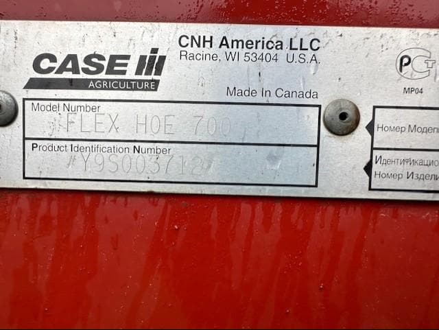 Image of Case IH Flex Hoe 700 equipment image 1