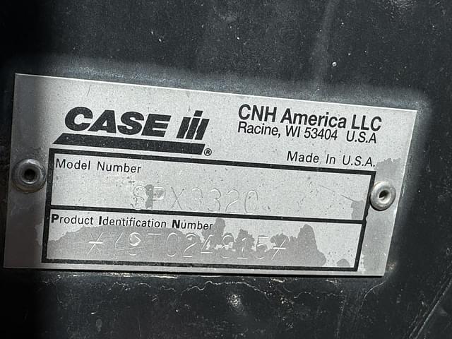 Image of Case IH SPX3320 equipment image 1