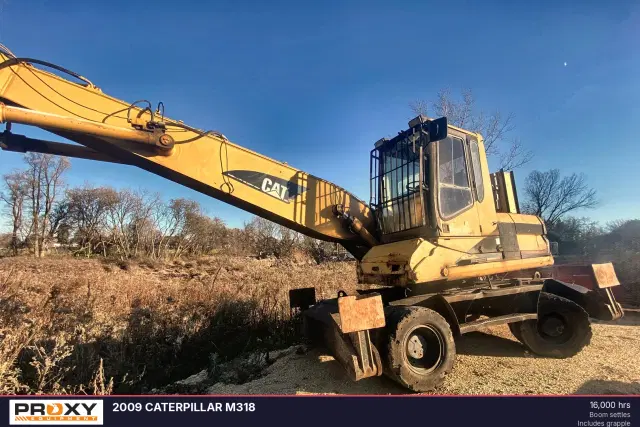 Image of Caterpillar M318 equipment image 4