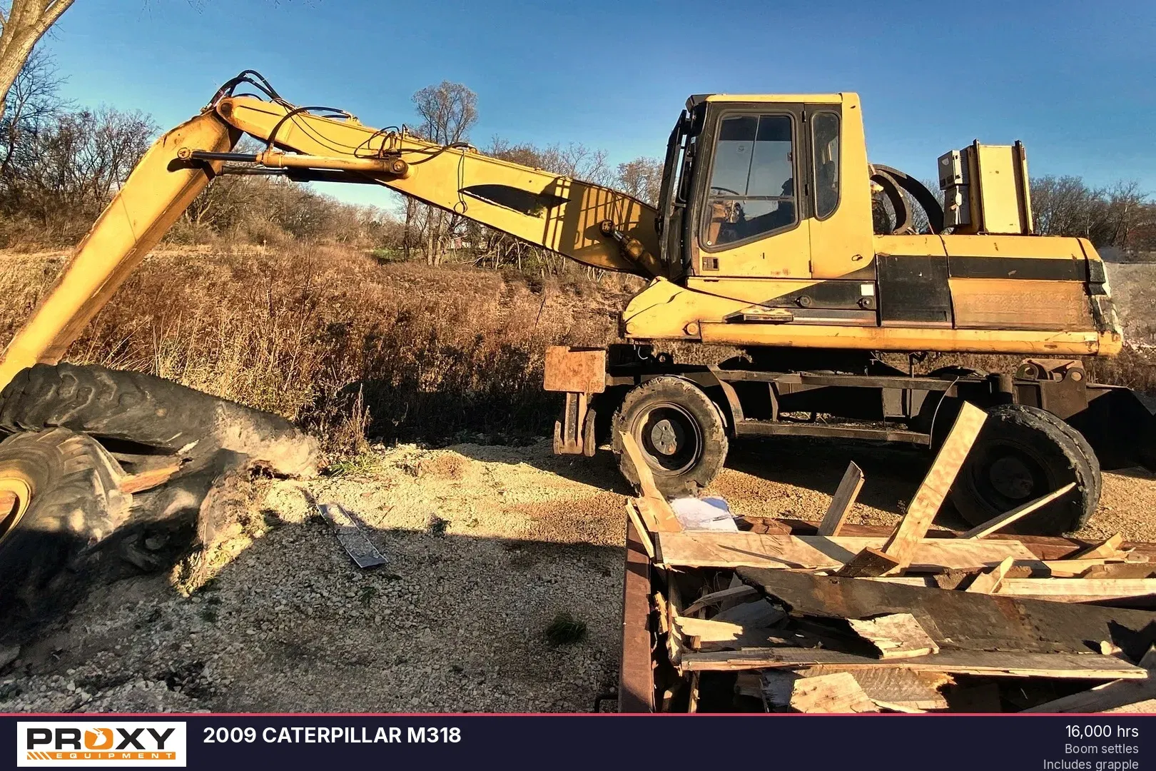 2009 Caterpillar M318 Equipment Image0