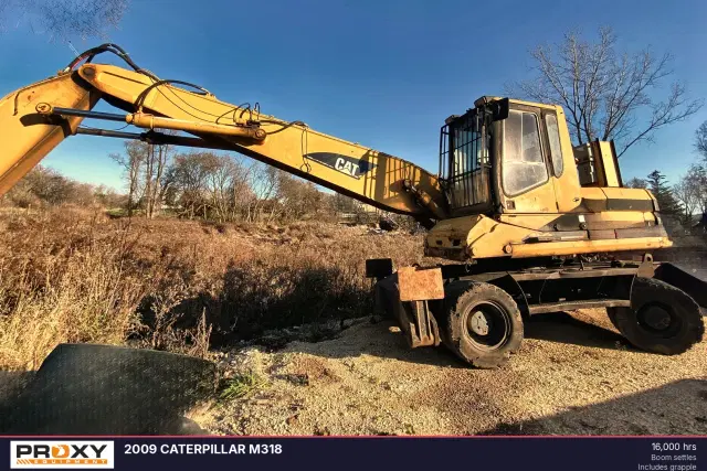 Image of Caterpillar M318 equipment image 1