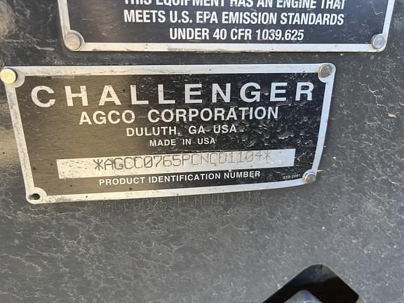 Image of Challenger MT765C equipment image 1