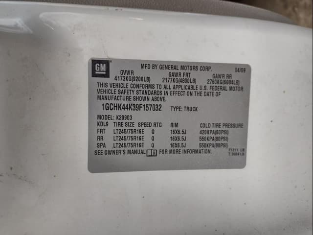 Image of Chevrolet 2500HD equipment image 4